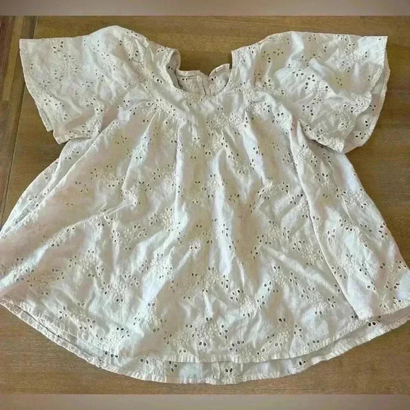 Hem and Thread eyelet top - Picture 1 of 8